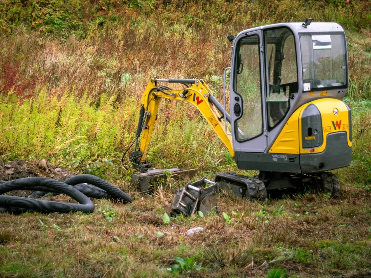 Mini Excavator (3.5 ton) available to rent in Utah
